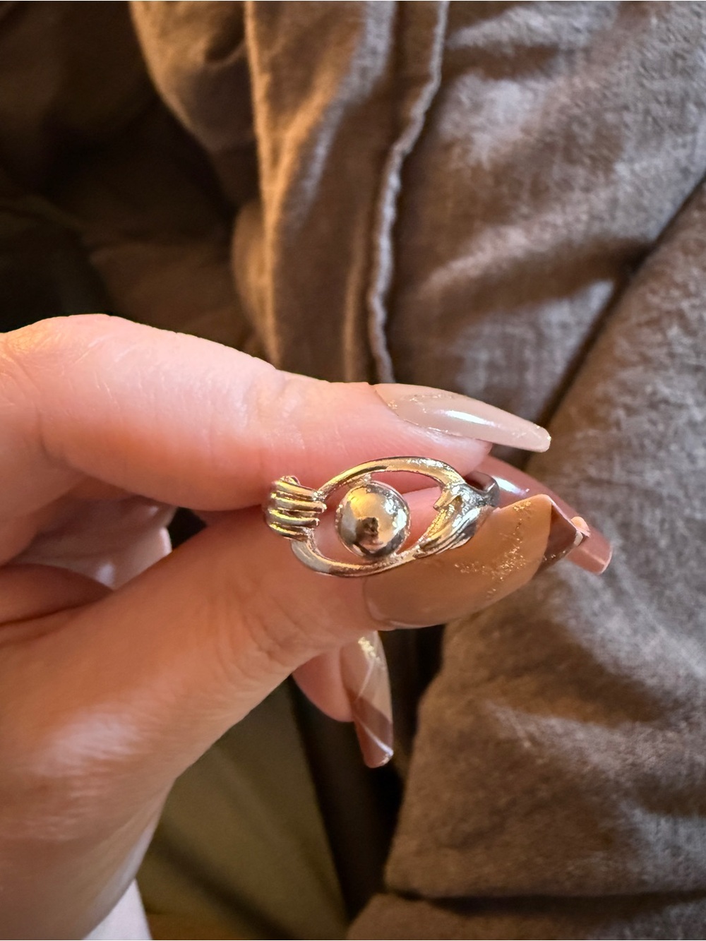 Silver Claddagh Ring- Classic Women's Jewelry